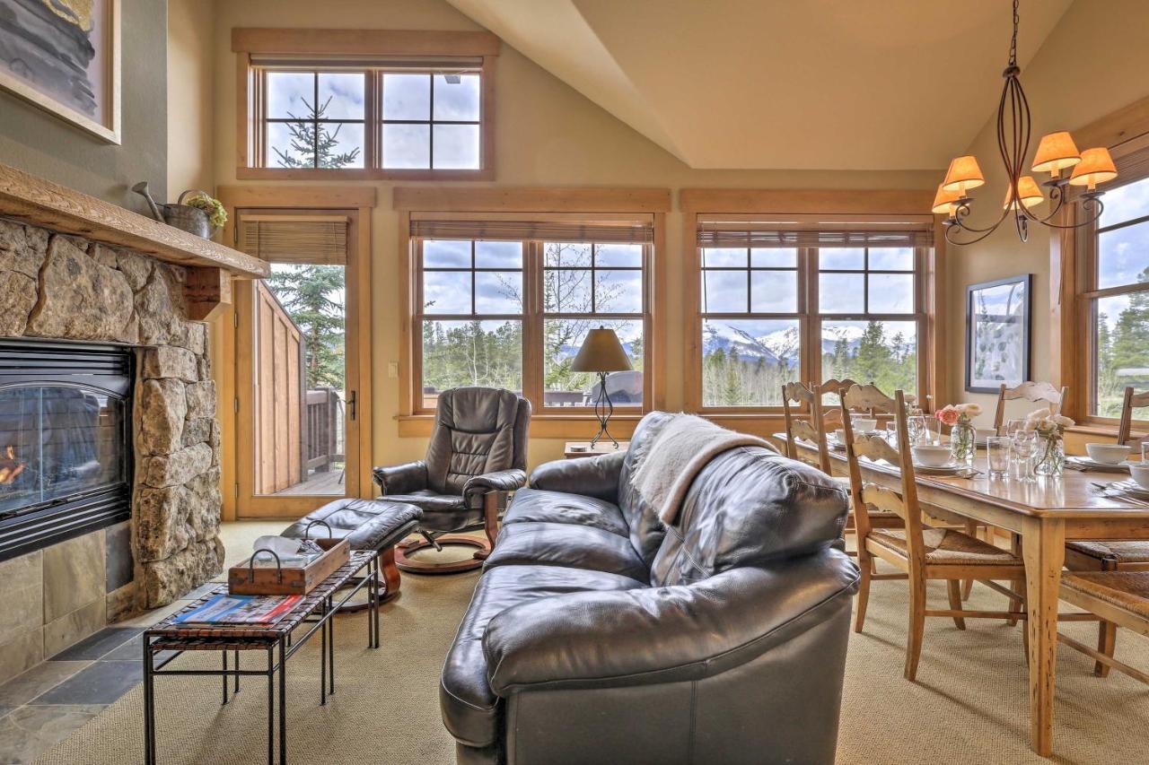 Keystone Condo On Golf Course With Mountain View Kültér fotó