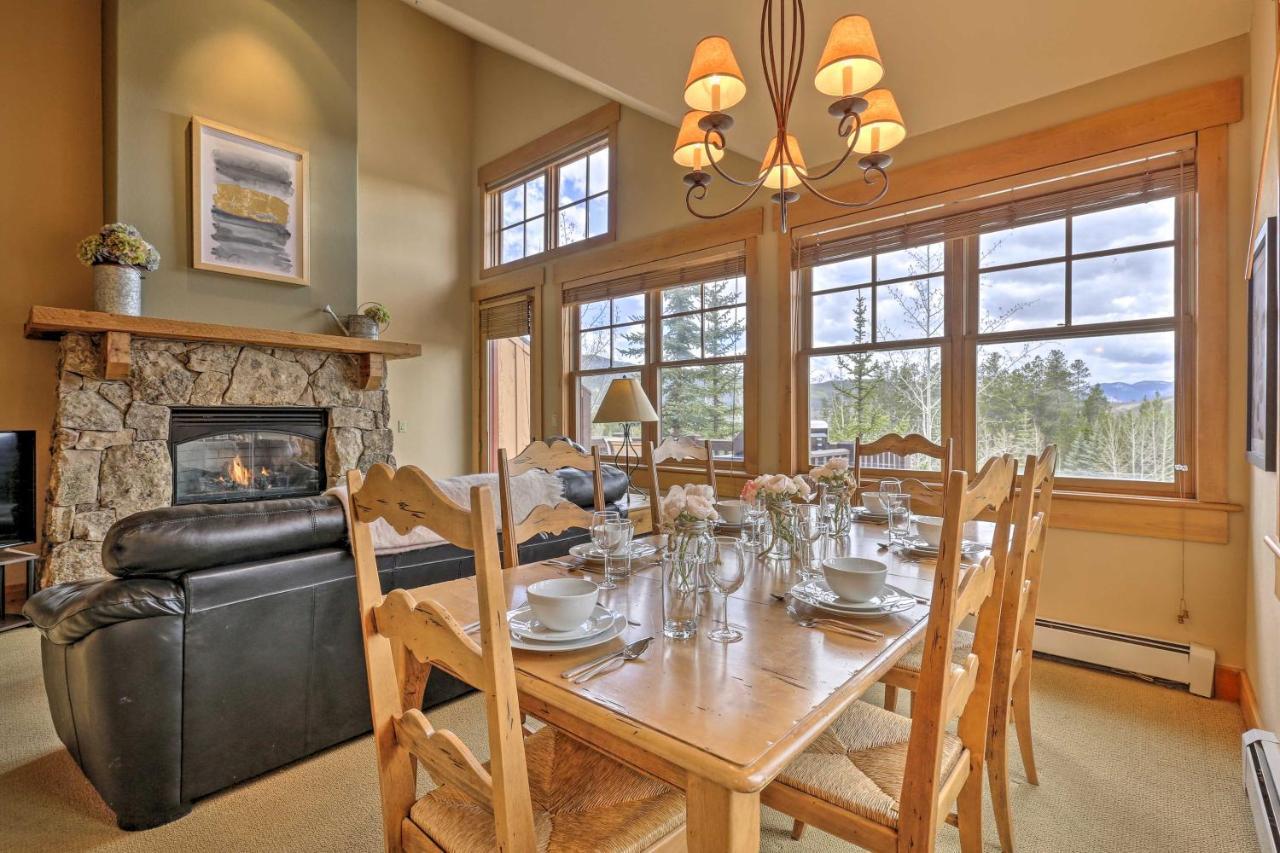 Keystone Condo On Golf Course With Mountain View Kültér fotó