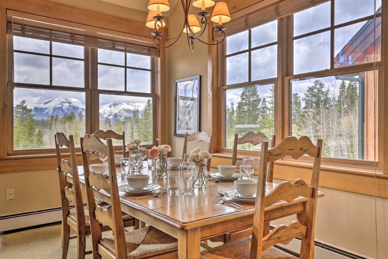 Keystone Condo On Golf Course With Mountain View Kültér fotó